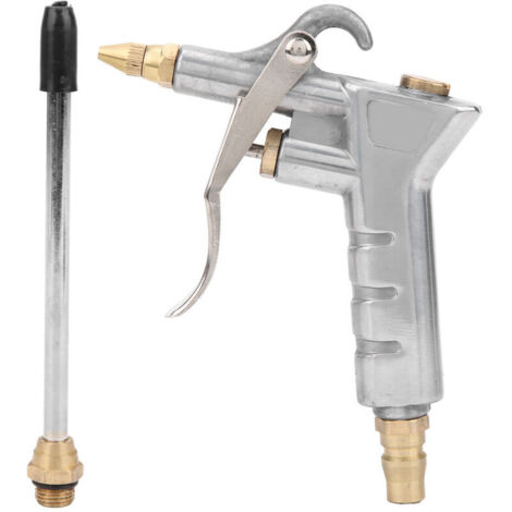 Pistolet de soufflage de poussière d'air, longueur réglable, pulvérisation à pression, dépoussiérage, outil de nettoyage et de lavage