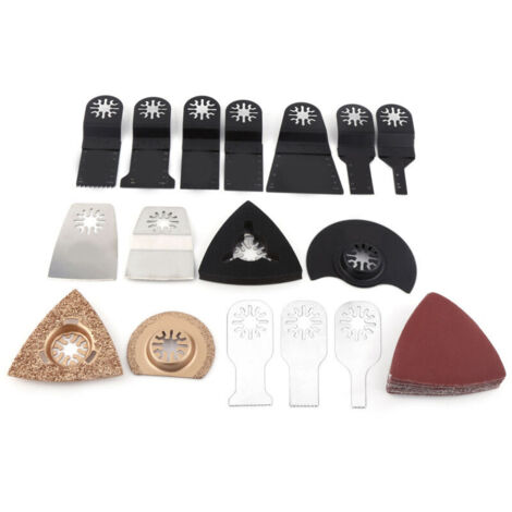 Perceuse électrique multifonction avec lame oscillante, 41 pièces, accessoires pour lames de scie, forets pour la coupe du bois Rockwell