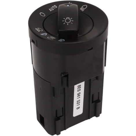 Interrupteur de commande de phares 8E0941531B Bouton de feu antibrouillard Accessoires auto Pièce de rechange pour A4 B6 B7