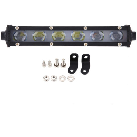 Barre lumineuse LED anti-poussière pour voiture, éclairage universel à vision claire pour jardin
