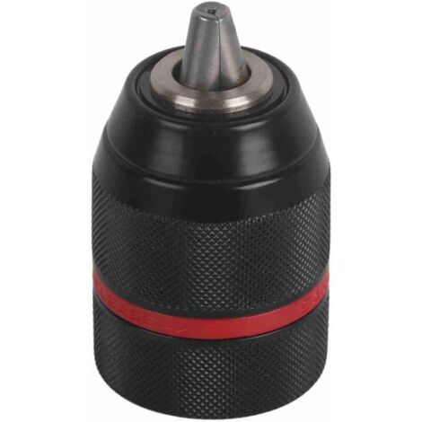 Mandrin de perçage en métal de 13 mm, interface 1/2, mandrin de perçage autobloquant sans clé (1/4)