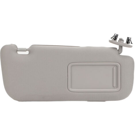 Pare-soleil en tissu gris, rétroviseur de protection avec maquillage de rechange pour Toyota Corolla 2007 à 2013 côté droit 74310-02F60-E0