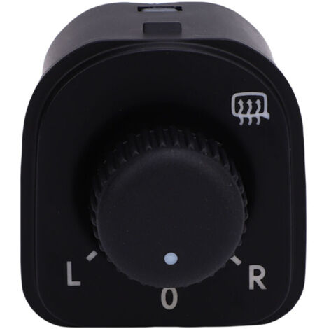 Bouton de commande de rétroviseur 1K0959565K, réglage de la vue arrière, côté conducteur gauche, compatible avec MK5 et MK6 (2006-2013) (1/4)