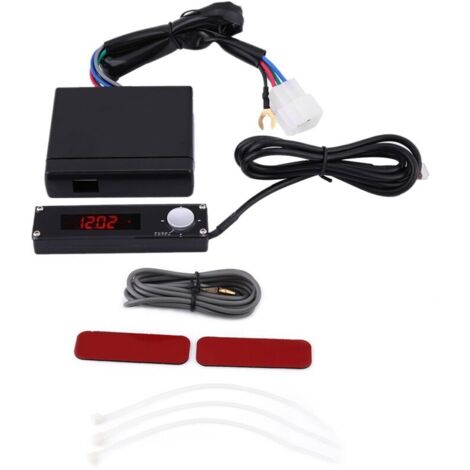 Dispositif universel de temporisation turbo pour voiture, ralentisseur de temps de stationnement, LED numérique 41001-AK009 (lumière rouge)