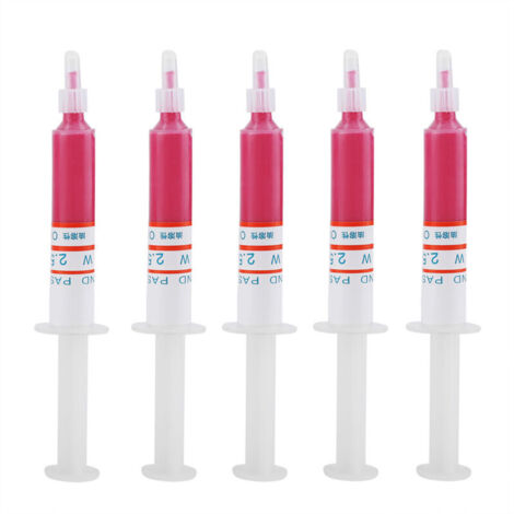 5 pièce/ensemble diamant meulage pâte à polir composé de rodage abrasif aiguille Tube W2.5 4000