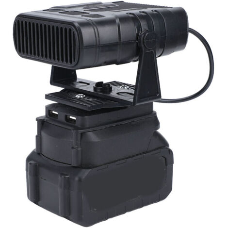 Chauffage de voiture portable sans fil 170 W, dégivreur et désembueur à chauffage rapide pour pare-brise et mains.