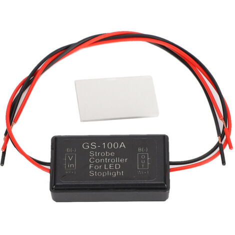 Contrleur stroboscopique de Flash intelligent de voiture, pour feu arrière de frein à montage élevé LED