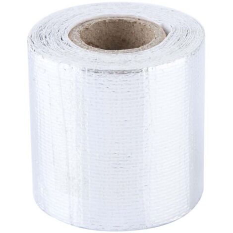 Ruban adhésif réfléchissant en aluminium argenté pour voiture, 5 m x 5 cm, protection thermique (1/4)