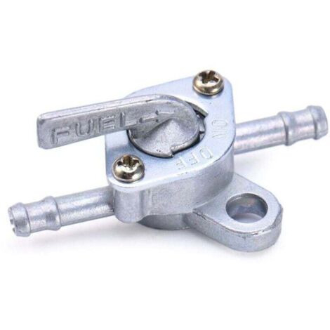 Robinet Essence Motoculteur Réservoir D'Essence Interrupteur Carburant, 6mm Robinet Essence Groupe Electrogene Universel avec Fonction Fermeture pour Moto Scooter Velomoteur