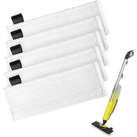 Lot de 5 Karcher Karcher Nettoyeur Vapeur Accessoires Velcro SC5 4 3 2 Lingettes Vadrouille