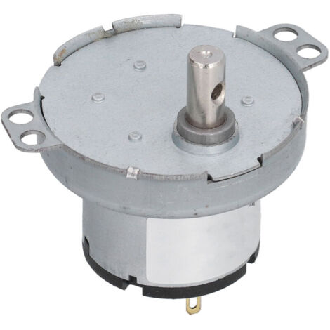 Moteur synchrone 100 tr/min à couple élevé, micromoteur électrique à réduction de vitesse par engrenages, 12 V CC
