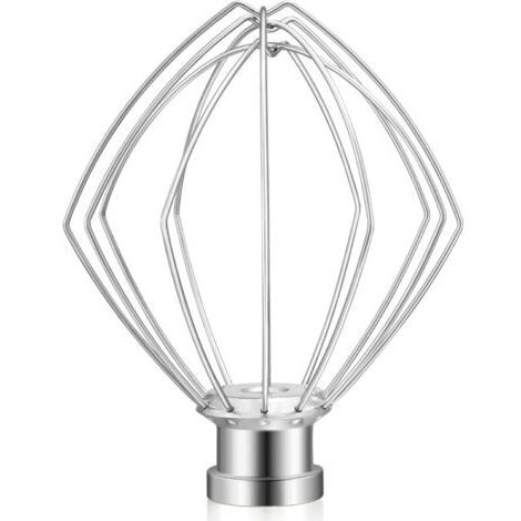 Mélangeur sur Socle incliné pour Fouet en Fil d'acier Inoxydable pour KitchenAid K45WW WP9704329 KSM150 KSM160 K45 KSM90 Accessoire Robot culinaire
