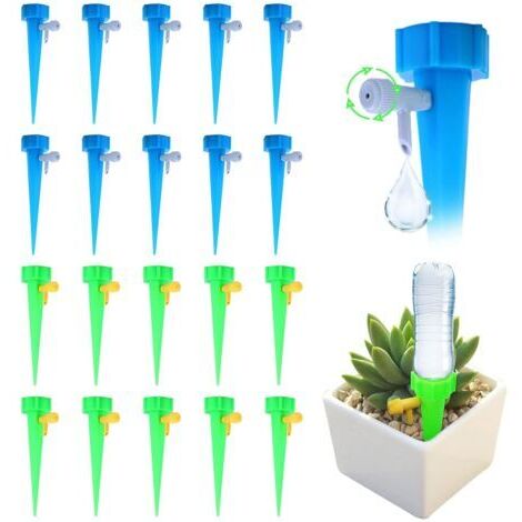 Automatique Systèmes d'Arrosage, Irrigation Goutte à Goutte Kit avec Système D'Arrosage à Libération Lente Arroseur Automatique Plantes (20 Pièces) (1/5)