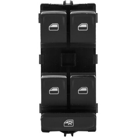 Commutateur principal de fenêtre 5G0959857C 5GG959857A, bouton de commande du levier de commande de lève-gl e pour fenêtre de voiture pour GTI 7 B8 commande lève vitre 7 (1/5)