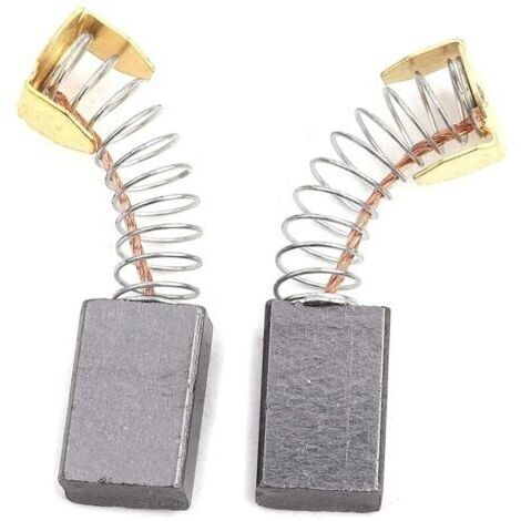 2x balais de charbon moteur 7x11x18mm compatibles avec les outils électriques Hitachi FA-700, G18SE2, G18SR, G23SC2, G23SF, G23SR, H65