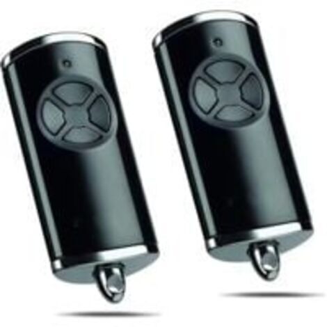Ouvre-porte de garage 868,3 BS MHz, télécommande de porte de garage compatible avec Hörmann bs HSM4 HSE2 HS1 HS4 HSZ1 HSZ2, émetteur manuel 2 pièce
