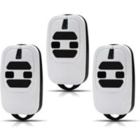 Telecommande Portail 433,92MHz Compatible avec DEA GTI2/4, GT2/4, Mio TR2/4, Mio TR2N/4N Télécommande pour Porte de Garage (Lot de 3) (1/5)