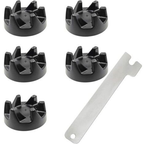 5Pcs Mélangeur En Caoutchouc Coupleur Engrenage Embrayage Avec Outil De Suppression Pour Kitchenaid 9704230 (1/5)