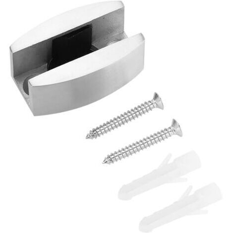 Guide de Sol en Acier Inoxydable Porte coulissante en Verre sans Cadre Rails inf¨rieurs Porte de Grange Rails de Sol Cabine de Douche Portes coulissantes en Verre sans Cadre (1/5)