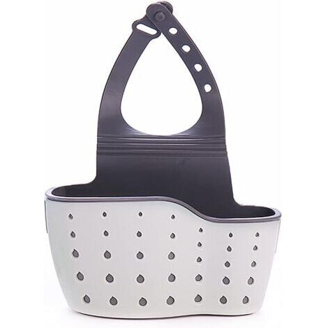 Porte-Éponge pour Évier de Cuisine,Panier Suspendu de Type Égouttoir,Égouttoir Panier Suspendu,Évier Étagère de Rangement,Porte Éponge de Rangement,pour Stockage de Cuisine,Support de Vidange