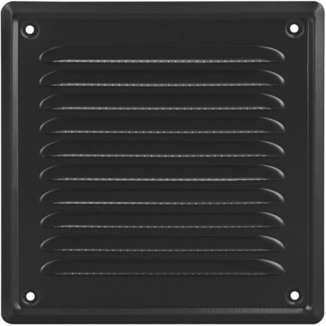 Grille d'aération - Grille aeration rectangulaire 14x14 cm - Grille aeration exterieur - Grille ventilation - Vétiver métallique - a Grillage pour moustiquaire - Grille murale en filet