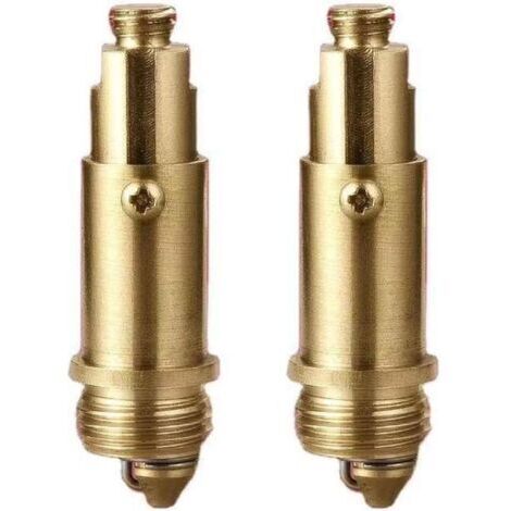 Lot De 2 Bondes À Ressort en Laiton pour Bonde De Baignoire Pop Up Click Clack,pour Bonde Clic Clac pour Lavabo,Remplacement De Qualité pour Évier De Baignoire (1/5)
