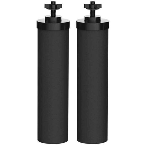 Lot de 2 Filtre à eau certifié NSF/ANSI 42&372, remplacement pour système de filtre à eau par gravité Berkey® à eau compatible,Réduit les Contaminants à Hauteur de 99,99%