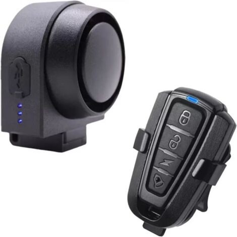 Alarme Antivol, Alarme Intelligente à Télécommande sans Fil, Alarme de Capteur Intelligent de Vibration étanche, pour Vélo/Moto/Véhicule électrique/Scooter