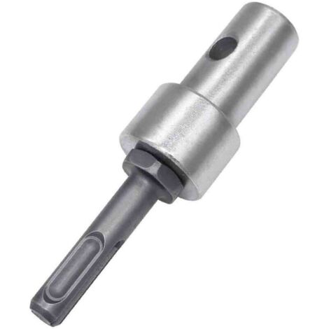 Tarière adaptateur de perceuse électrique, 10,4 cm de longueur, mandrin de perceuse sans clé, tige ronde pour visseuse à percussion
