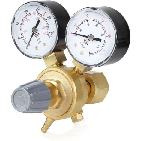 Réducteur de Pression Argon CO2 pour Soudage MIG MAG TIG WIG 315 Bar Raccord W21,8