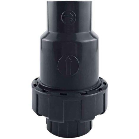 Clapet anti-retour à bille 32 mm clapet anti-retour d'eau en pvc clapet anti-retour vanne de piscine (diamètre intérieur 32mm) (1/4)