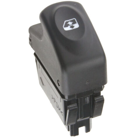Bouton Lève-Vitre Interrupteur Commande Contrôle de fenêtre électrique pour Renault Kangoo Megane Clio 7700838100 (1/4)