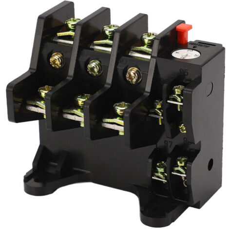 Outils compatibles avec Relais de surcharge thermique, relais de protection de chauffage électrique 20-32 A, compensation de température, protection contre les défaillances de phase, AC400 V