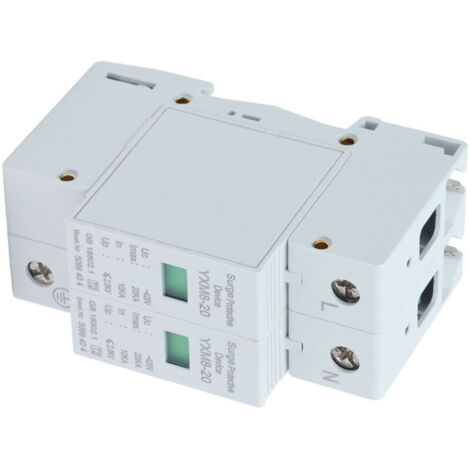 Dispositif de protection contre les surtensions bipolaire, parafoudre, protecteur 20 kA 220 V YXM8-20