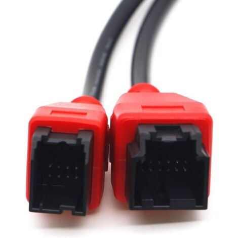 Câble de dérivation de sécurité 12 + 8 broches vers OBD2 pour véhicules équipés de SGW FCA pour diagnostic, codage et programmation, compatible avec l'application JScan
