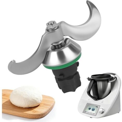 Couteau à Pâte pour Thermomix TM6/TM5 avec Brosse,pour Le Mélange de la Pâte