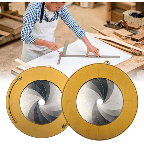 Outil de Dessin de Cercle, Outil de Dessin de Cercle Rond en Métal en Acier Inoxydable Règle de Dessin Réglable Professionnelle