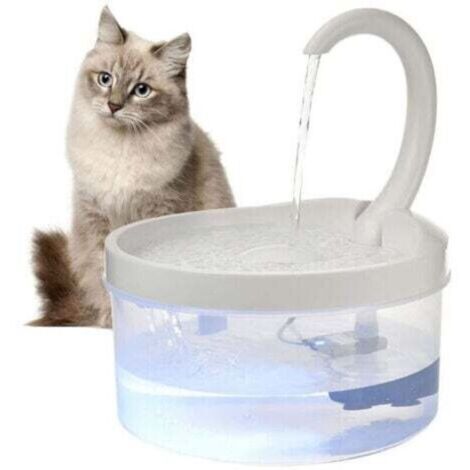 fontaine pour chat fontaine pour chat pour chat avec fenêtre de démarrage de l'eau fontaine à boire pour filtre pour chat