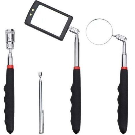 Lot de 4 outils d'inspection télescopiques
