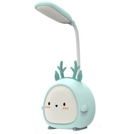 Lampe de bureau, LED, rechargeable par USB, portable, verte