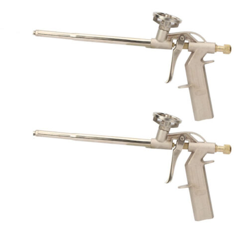2pcs Pistolet pour mousse, Outillage à main Pistolets pour mousse expansive expansive Pistolet à Mousse Pulvérisation de Mousse pour Fenêtre Portes