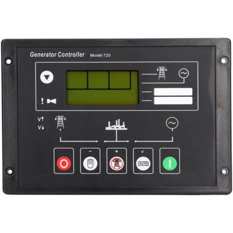 Module de commande de démarrage automatique du générateur, surveillance LED, fonction de protection, assistance à la télécommande (1/4)