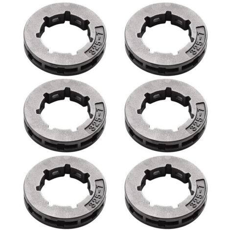 6 PièCes Jante D'EntraîNement de Pignon (325 Pouces) 19MM Petite Cannelure 7T pour 501 45 74-02, 501457402, pour TronçOnneuse 11892 (1/4)
