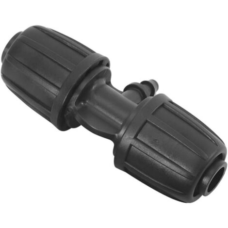 16mm à 4/7 Garden Lock Connecteurs en T Barbelés, 10pcs/Set Connecteurs pour PE Hose Garden Irrigation System