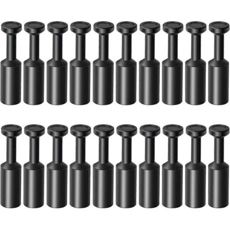 Lot de 20 raccords à connexion rapide de 6 mm de diamètre extérieur, raccords pneumatiques (1/4)