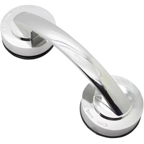 Barre d'appui pour porte de WC, poignée à ventouse pour salle de bain, poignée de sécurité pour douche pour personnes âgées