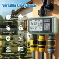 Minuterie électronique automatique d'irrigation de jardin, horloge de