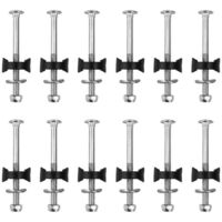 Lot de 12 vis de trampoline, fixation pour trampoline de jardin, acier galvanisé, pour grand trampoline et petit trampoline