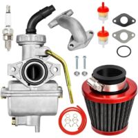 Kit carburateur PZ20 pour Tao Tao Cooler 125cc 110cc 90cc 70cc 50cc Kazuma Baja China ATV Quad SunL NST Roketa Loncin Lifan XR80 CRF70 4 temps Kart Dirt Bike