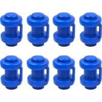 Sunshine smile Capuchons De Pôle De Trampoline,Capuchons de poteaux pour poteaux de Filet de Trampoline, Casquettes de Trampoline,Filet de Sécurité Pièce de Rechange, Casquette de pôle